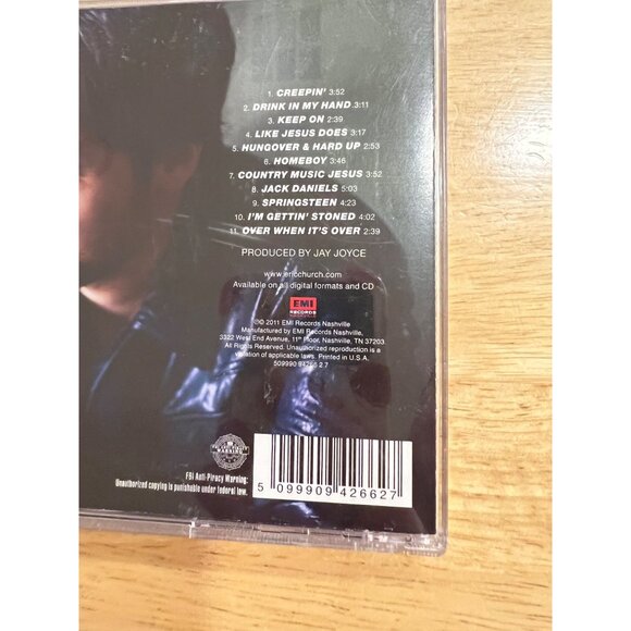 Eric Church "Chief" CD Album With Case - Country Rock Hits - Picture 3 of 5